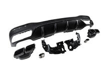Mercedes GLE/ML třída W166 2011–2018 Zadní difuzor pro GLE (design GLE63 Black) fotografie 4