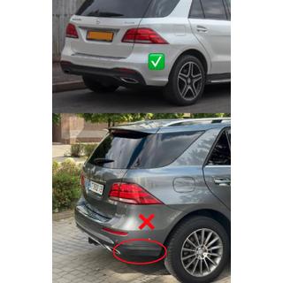 Zadní difuzor pro GLE (design GLE63 Black) fotografie 3