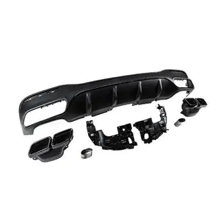 Zadní difuzor pro GLE (design GLE63 Black) fotografie 4