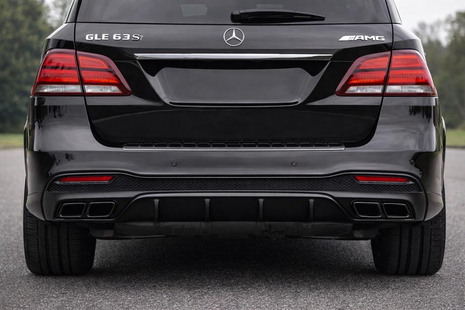 Mercedes GLE/ML třída W166 2011–2018 Zadní difuzor pro GLE (design GLE63 Black) Image