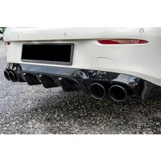 Zadní difuzor Black s černými koncovkami (design AMG53) fotografie 2