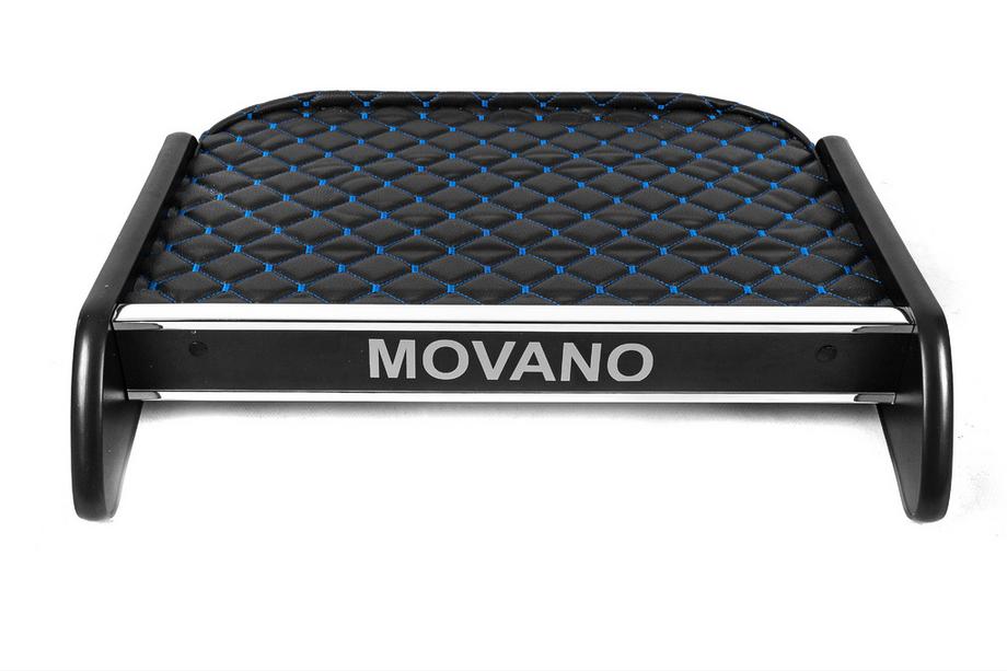 Opel Movano 2010–2021 Police na palubní desku (černá s modrým prošitím) Fotografie 1
