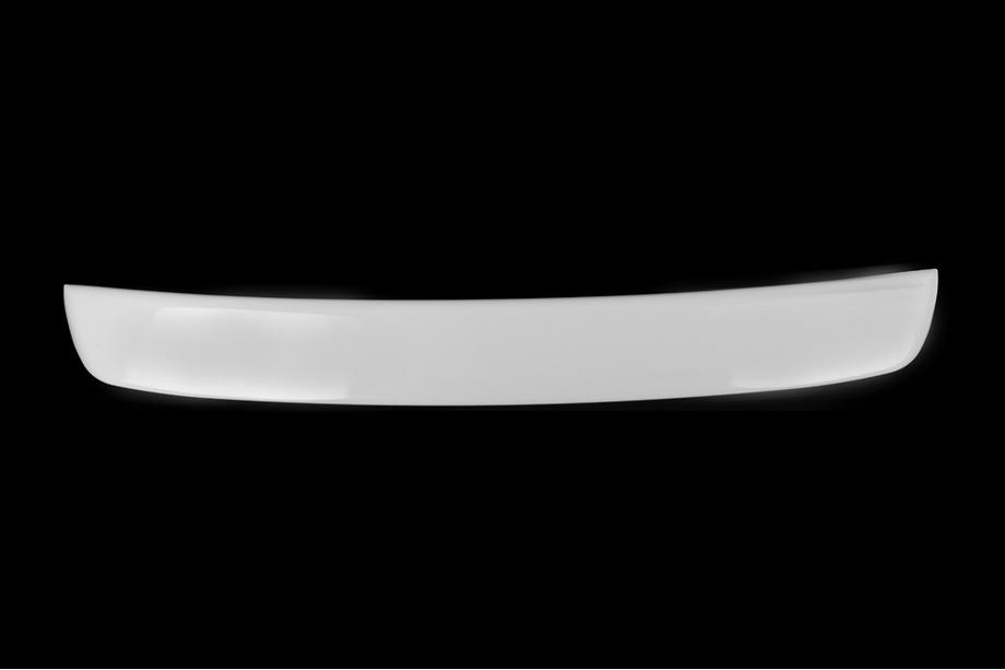 Volkswagen Crafter 2006–2016 ABS spoiler (bílý lesk) Fotografie 3