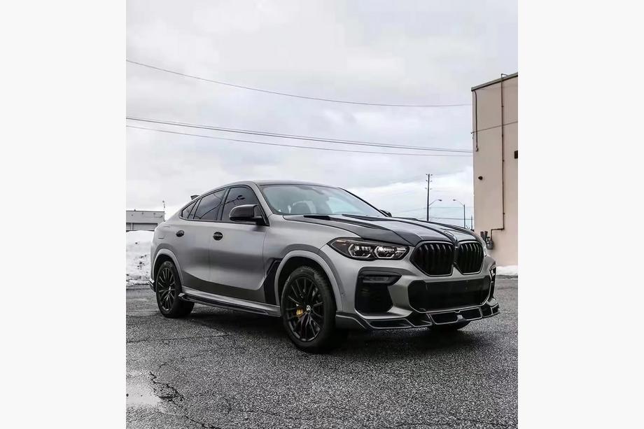 BMW X6 G06 2019–2027 Sada bodykitu včetně kapoty Carbon V2 (2018-2022) Fotografie 1