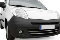 Renault Kangoo 2008–2020 Nerezové kryty předního nárazníku (2 ks) fotografie 1