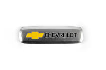 Chevrolet Hliníkový štítek na autokoberce (1 ks) fotografie 2