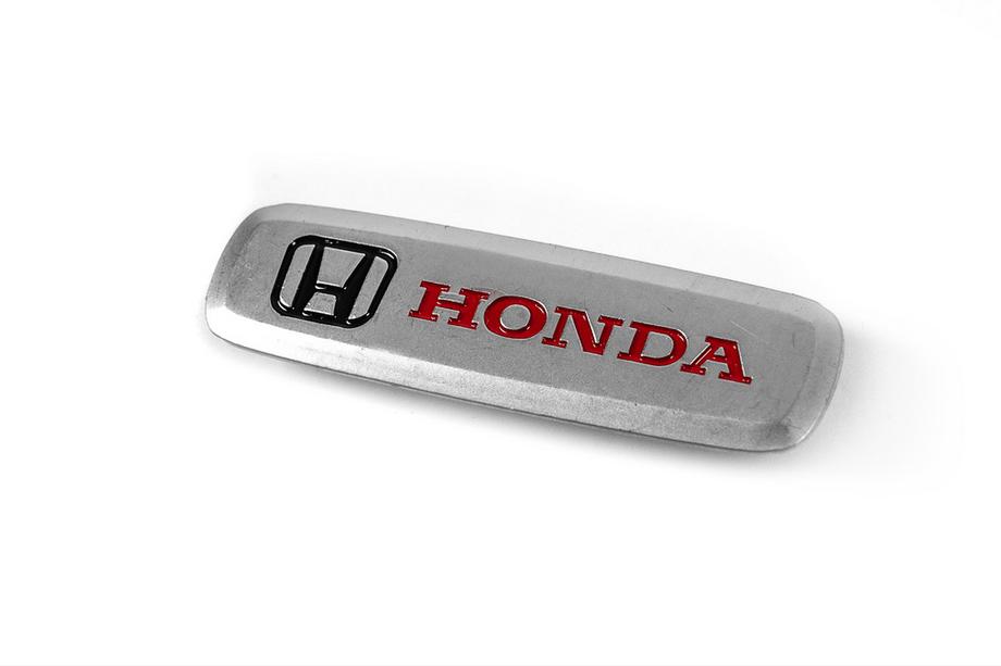 Honda Hliníkový štítek na autokoberce (1 ks) Image