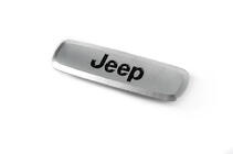 Jeep Hliníkový štítek na autokoberce (1 ks) fotografie 1