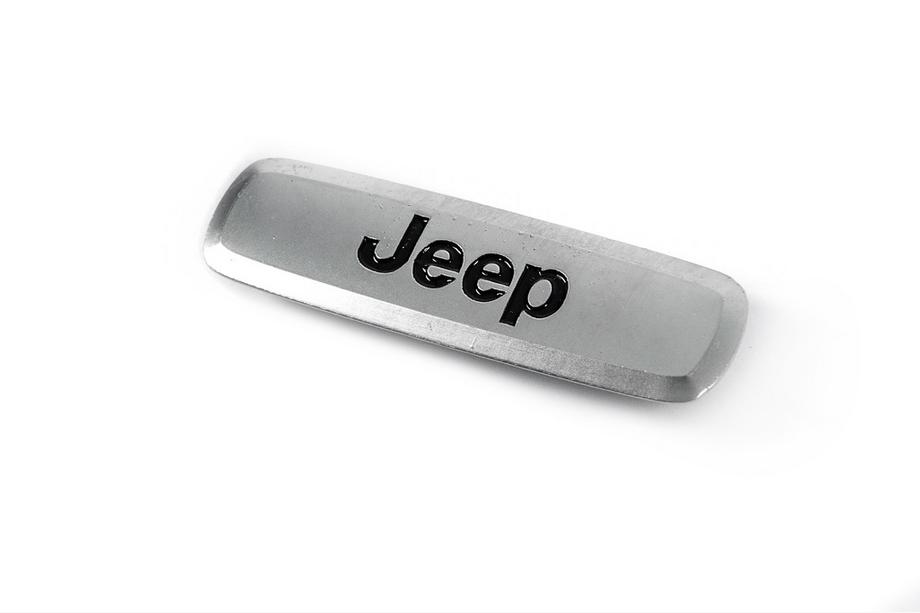 Jeep Hliníkový štítek na autokoberce (1 ks) Image