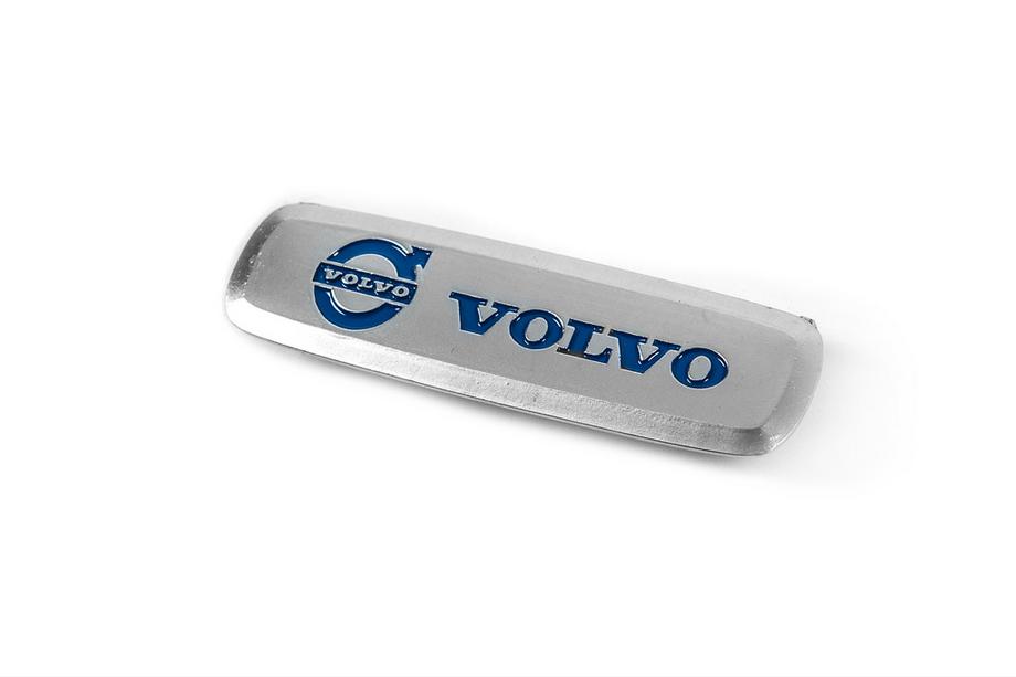 Volvo Hliníkový štítek na autokoberce (1 ks) Fotografie 1