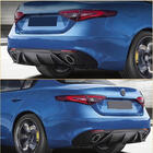Alfa Romeo Giulia 2016–2022 Difuzor zadního nárazníku s koncovkami V1 (plast) fotografie 5