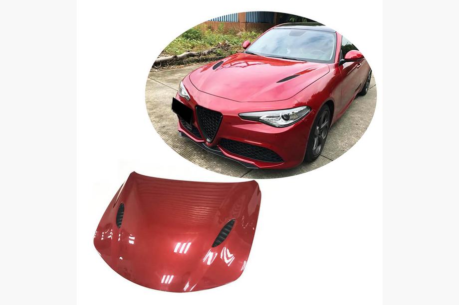Alfa Romeo Giulia 2016–2022 Kapota V2 (karbon) Image