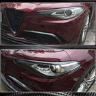 Alfa Romeo Giulia 2016–2022 Mračítka na světlomety (suchý karbon) fotografie 3