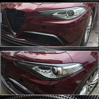 Mračítka na světlomety (suchý karbon) Alfa Romeo Giulia 2016–2022 fotografie 3