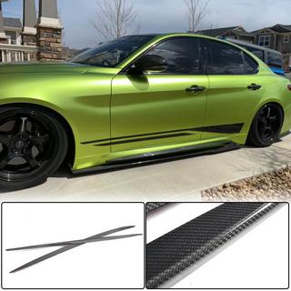 Boční prahy V1 (pro Base/Sport, karbon) Alfa Romeo Giulia 2016–2022 fotografie 2