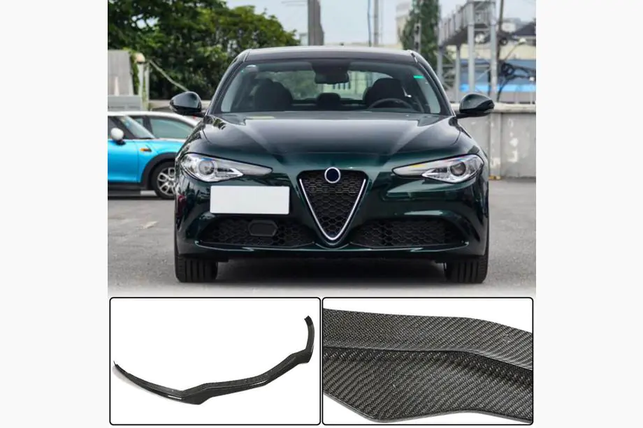 Alfa Romeo Giulia 2016–2022 Nástavec předního nárazníku Lip V1 (pro Base, karbon) Image