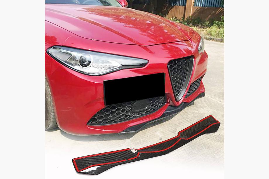 Alfa Romeo Giulia 2016–2022 Přední lip spoiler na nárazník (pro Sport, karbon) Image