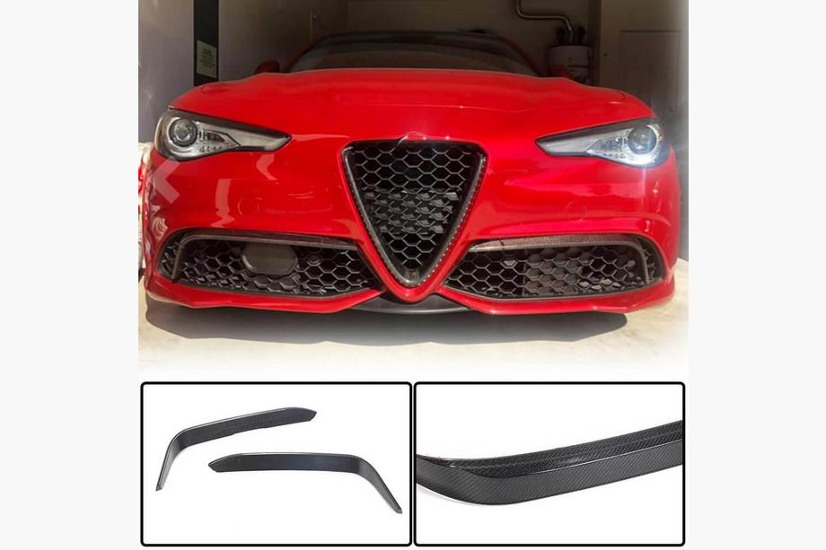 Alfa Romeo Giulia 2016–2022 Rámečky mlhovek (pro Sport, plast) Fotografie 2