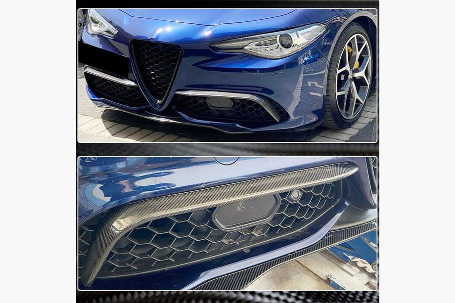 Alfa Romeo Giulia 2016–2022 Rámečky mlhovek (pro Sport, plast) Fotografie 5