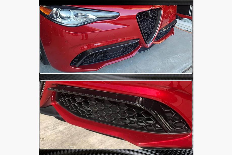 Alfa Romeo Giulia 2016–2022 Rámečky mlhovek (pro Sport, plast) Fotografie 6