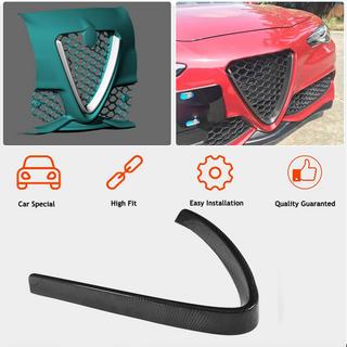 Karbonový kryt masky chladiče (pro Sport/Quadrifoglio) Alfa Romeo Giulia 2016–2022 fotografie 3