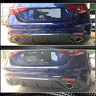 Alfa Romeo Giulia 2016–2022 Difuzor zadního nárazníku (pro Sport, karbon) fotografie 5