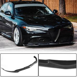 Lip spoiler na přední nárazník Lip V2 (pro Sport, karbon) Alfa Romeo Giulia 2016–2022 fotografie 2