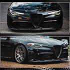 Alfa Romeo Giulia 2016–2022 Karbonový nástavec předního nárazníku V2 (Carbon) fotografie 6