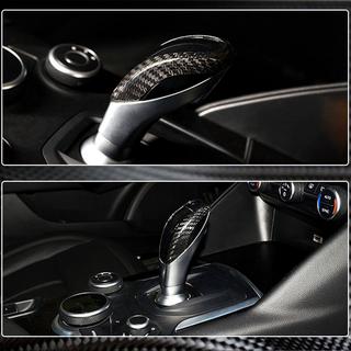 Kryt hlavice řadicí páky (suchý karbon) Alfa Romeo Giulia 2016–2022 fotografie 4