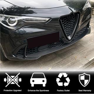 Přední lip nástavec (pro Base, 2017-2023, karbon) Alfa Romeo Stelvio 2016– fotografie 3