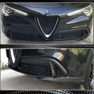 Přední lip nástavec (pro Base, 2017-2023, karbon) Alfa Romeo Stelvio 2016– fotografie 4