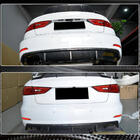 Audi A3 2012–2020 Difuzor zadního nárazníku V2 (pro Base Sedan 2012-2016, karbon) fotografie 3