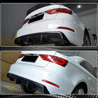 Audi A3 2012–2020 Difuzor zadního nárazníku V2 (pro Base Sedan 2012-2016, karbon) fotografie 4