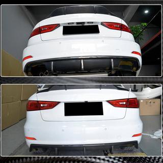 Difuzor zadního nárazníku V2 (pro Base Sedan 2012-2016, karbon) fotografie 3