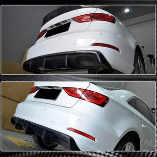 Difuzor zadního nárazníku V2 (pro Base Sedan 2012-2016, karbon) fotografie 4