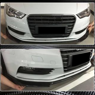 Přední lip spoiler na nárazník Lip V1 (pro Base 2012-2016 Sedan, karbon) fotografie 3