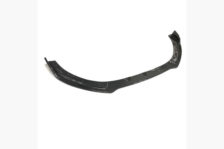 Audi A3 2012–2020 Přední lip spoiler na nárazník Lip V1 (pro Base 2017-2020 HB, karbon) Fotografie 4