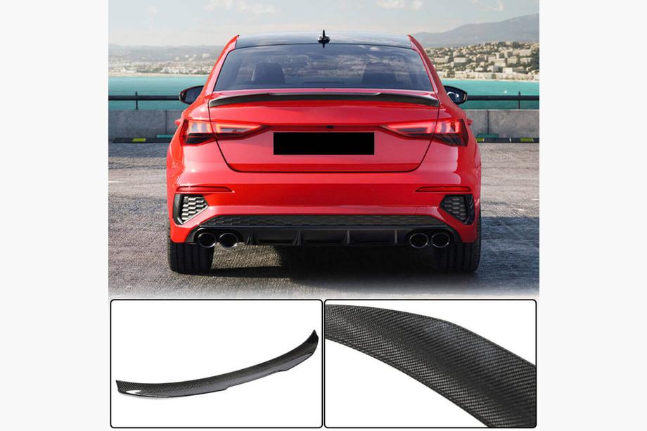 Audi A3 2020– Spoiler V2 (pro sedan, karbon) Image