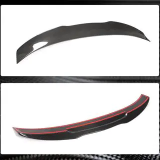 Spoiler V6 pro Sedan (karbon) fotografie 4