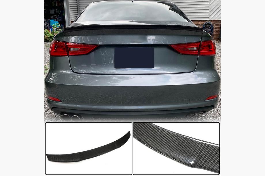 Audi A3 2012–2020 Spoiler V4 (pro sedan, karbon) Image