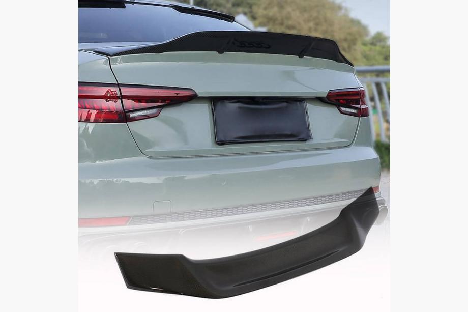 Audi A3 2012–2020 Spoiler V1 (pro Sedan, karbon) Fotografie 1