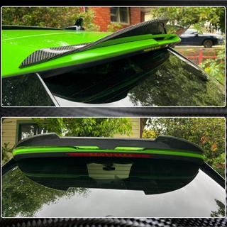 Spoiler (pro hatchback, karbon) fotografie 4