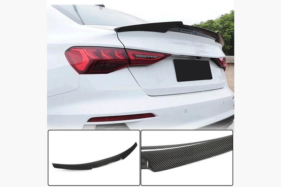 Audi A3 2020– Spoiler V1 (pro Sedan, karbon) Image