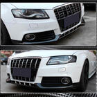 Audi A4 B8 2007–2015 Nástavce předního nárazníku Flap (pro Base 2007-2011, karbon) fotografie 3