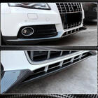Audi A4 B8 2007–2015 Středový nástavec předního nárazníku (pro Base 2007-2011, karbon) fotografie 3