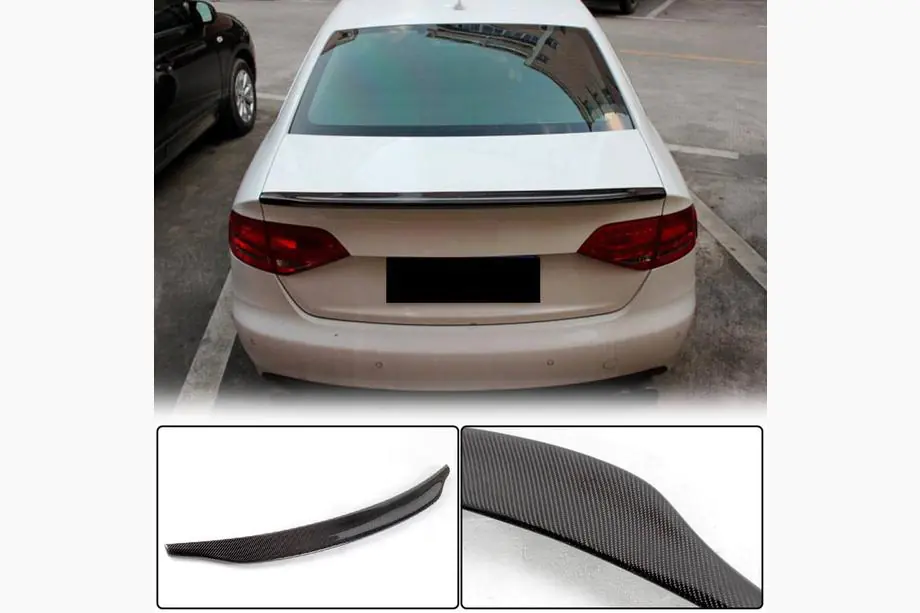 Audi A4 B8 2007–2015 Spoiler V1 (pro Base 2007-2011, karbon) Image