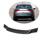 Audi A4 B8 2007–2015 Spoiler V4 (pro Base 2011-2015, karbon) fotografie 1