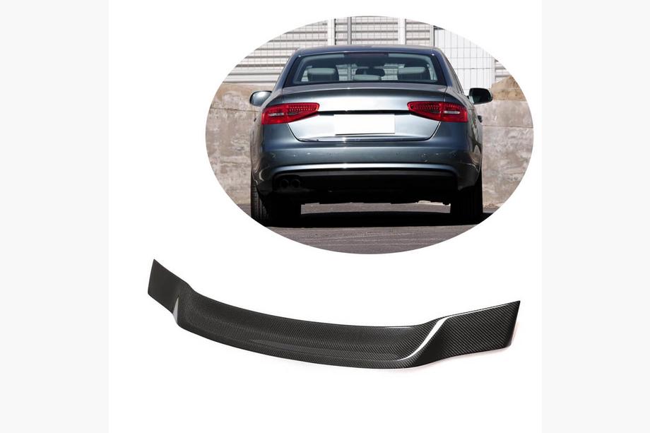 Audi A4 B8 2007–2015 Spoiler V4 (pro Base 2011-2015, karbon) Image