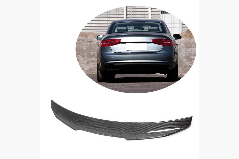 Audi A4 B8 2007–2015 Spoiler V3 (pro Base 2011-2015, karbon) Image