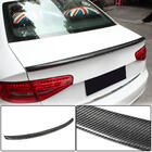 Audi A4 B8 2007–2015 Spoiler V2 (pro Base 2011-2015, karbon) fotografie 1